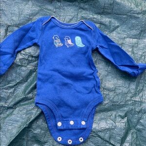 Carter's Blue Baby Onesie